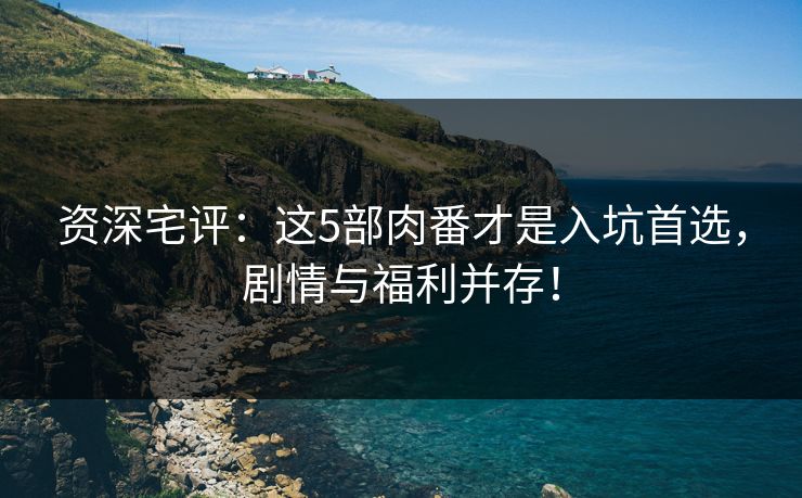 资深宅评：这5部肉番才是入坑首选，剧情与福利并存！