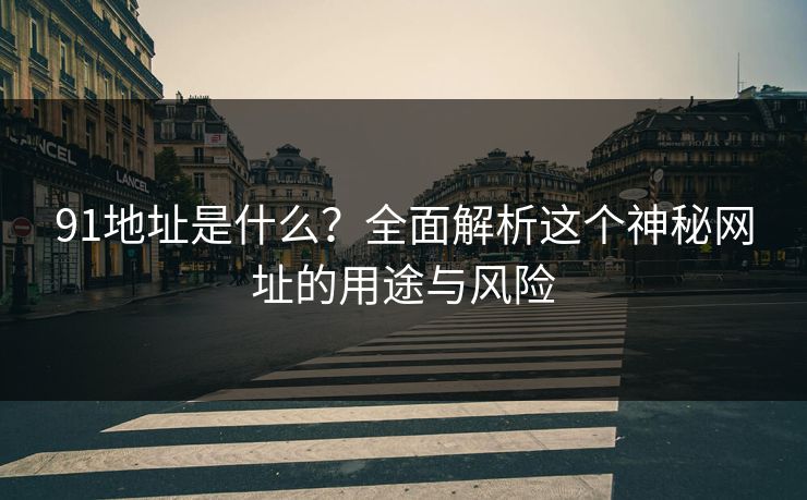 91地址是什么？全面解析这个神秘网址的用途与风险